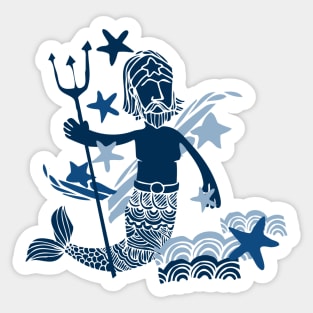 Merman Sticker